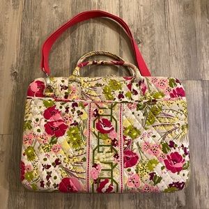 Vera Bradley Laptop Case “Make Me Blush” Pattern